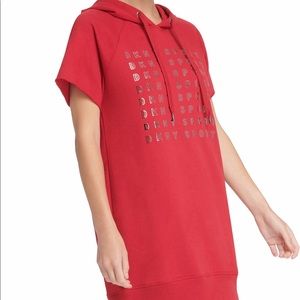 DKNY Sport Metallic-Logo Sneaker Dress